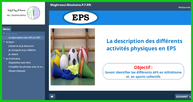 Activités physiques et sportives