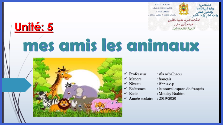 Le monde des animaux