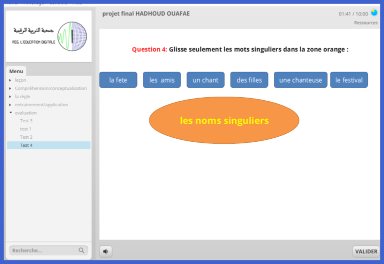 GRAMMAIRE : Le genre et le nombre